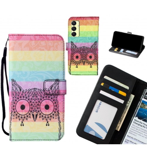 Samsung Galaxy A25 case leather wallet case printed ID