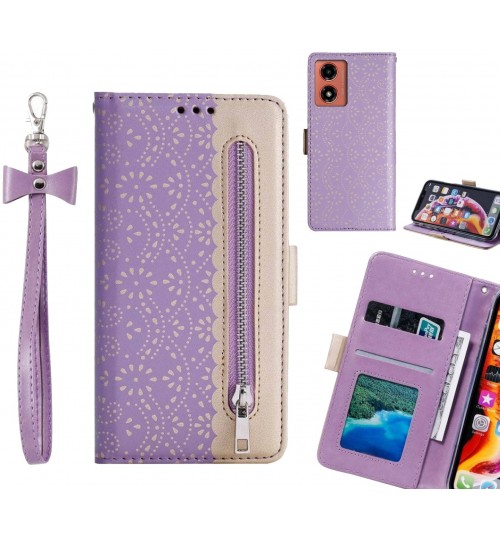 Moto G04 Case multifunctional Wallet Case