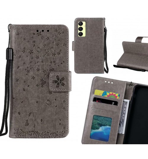 Samsung Galaxy A25 Case Embossed Wallet Leather Case