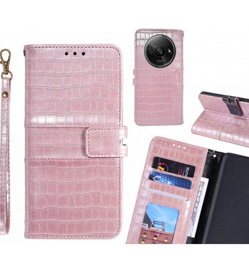 Xiaomi Redmi A3 case croco wallet Leather case