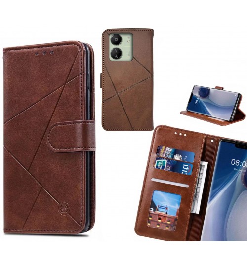 Xiaomi Redmi 13C Case Fine Leather Wallet Case