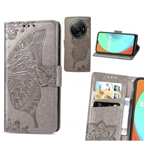 Xiaomi Redmi A3 case Embossed Butterfly Wallet Leather Case