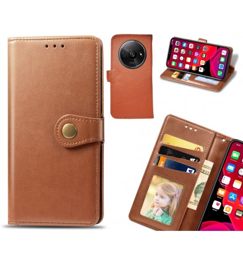 Xiaomi Redmi A3 Case Premium Leather ID Wallet Case