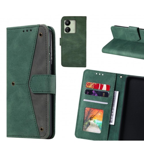 Xiaomi Redmi 13C Case Wallet Denim Leather Case Cover