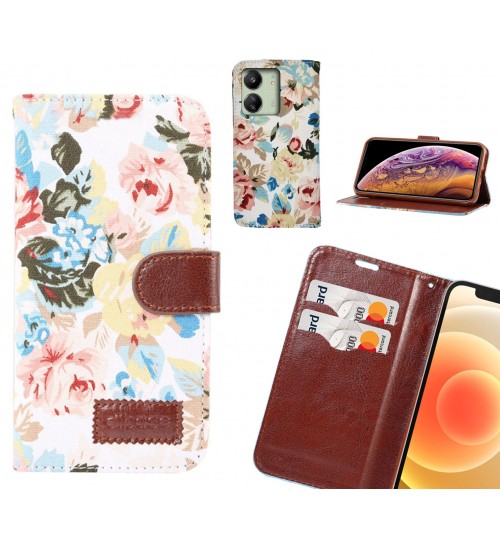 Xiaomi Redmi 13C Case Floral Prints Wallet Case