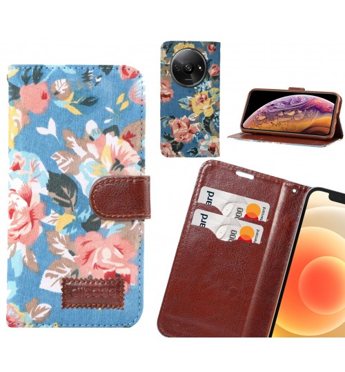 Xiaomi Redmi A3 Case Floral Prints Wallet Case