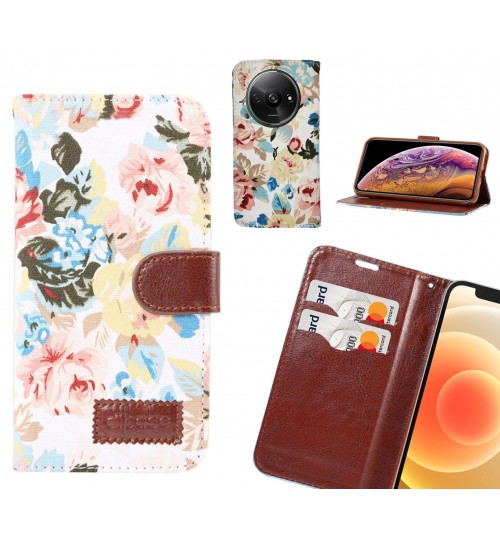 Xiaomi Redmi A3 Case Floral Prints Wallet Case