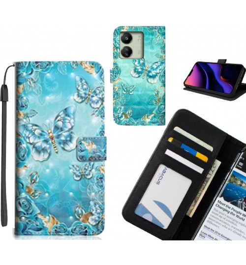 Xiaomi Redmi 13C Case Leather Wallet Case 3D Pattern Printed