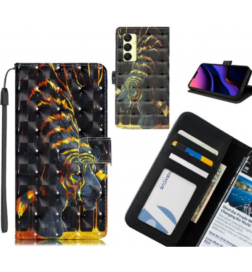 Samsung Galaxy A25 Case Leather Wallet Case 3D Pattern Printed