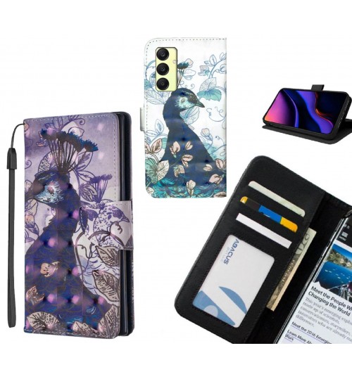 Samsung Galaxy A25 Case Leather Wallet Case 3D Pattern Printed