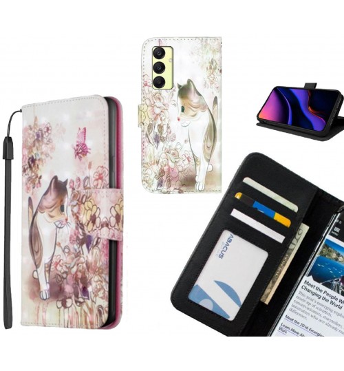 Samsung Galaxy A25 Case Leather Wallet Case 3D Pattern Printed