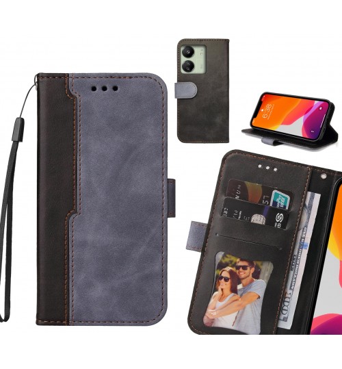 Xiaomi Redmi 13C Case Wallet Denim Leather Case Cover