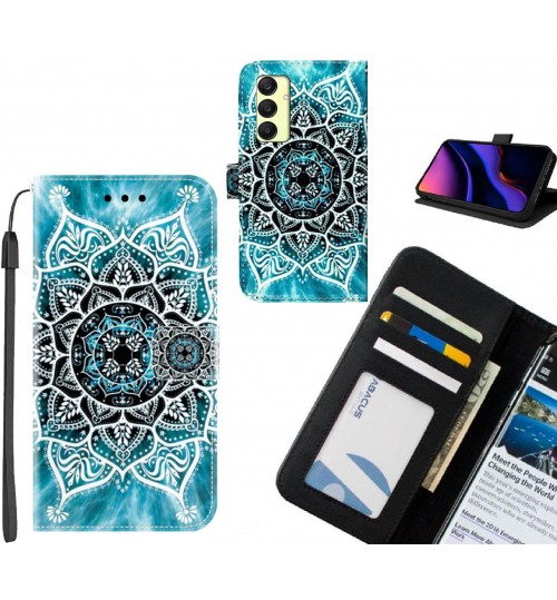 Samsung Galaxy A25 case leather wallet case printed ID