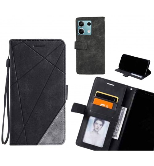 Xiaomi Redmi Note 13 Case Wallet Premium Denim Leather Cover