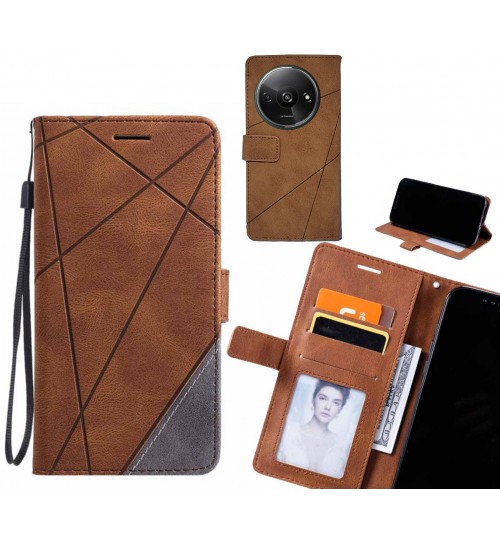 Xiaomi Redmi A3 Case Wallet Premium Denim Leather Cover