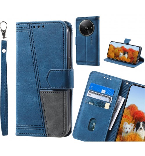 Xiaomi Redmi A3 Case Wallet Premium Denim Leather Cover