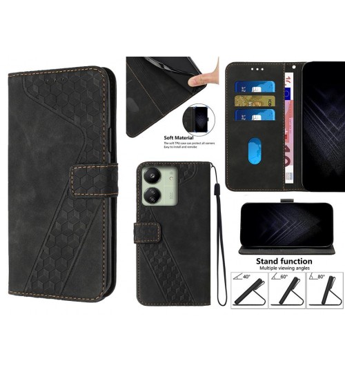 Xiaomi Redmi 13C Case Wallet Premium PU Leather Cover