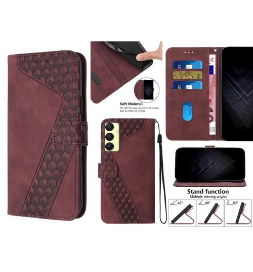 Samsung Galaxy A25 Case Wallet Premium PU Leather Cover