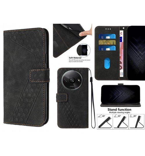 Xiaomi Redmi A3 Case Wallet Premium PU Leather Cover