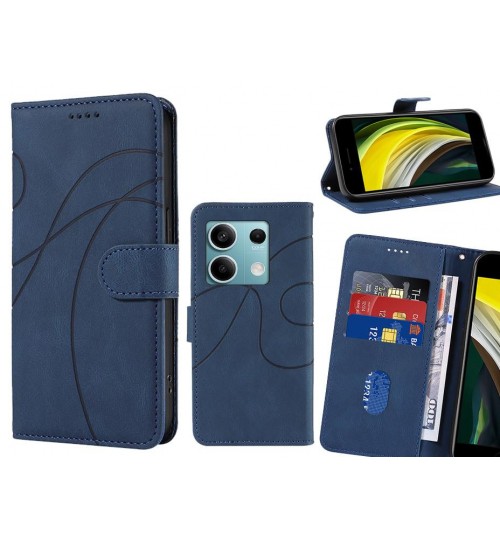 Xiaomi Redmi Note 13 Case Wallet Fine PU Leather Cover