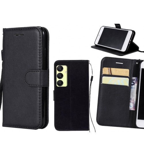 Samsung Galaxy A25 Case Fine Leather Wallet Case