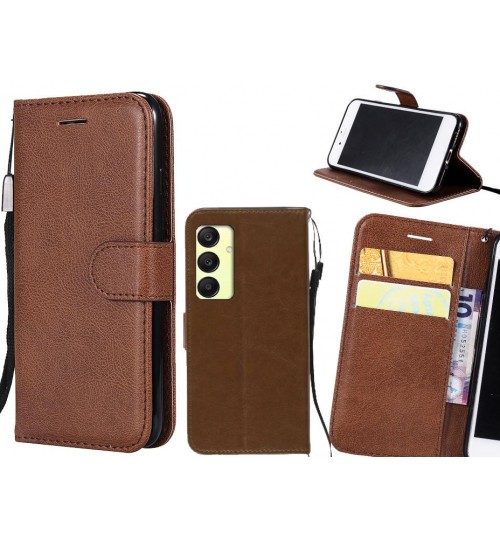 Samsung Galaxy A25 Case Fine Leather Wallet Case