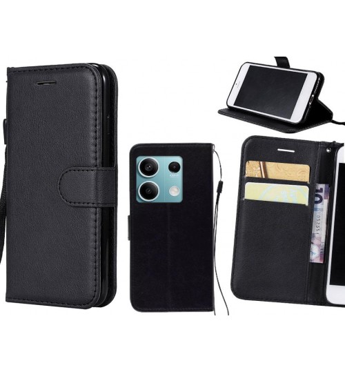 Xiaomi Redmi Note 13 Case Fine Leather Wallet Case