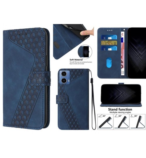 Moto G34 Case Wallet Premium PU Leather Cover