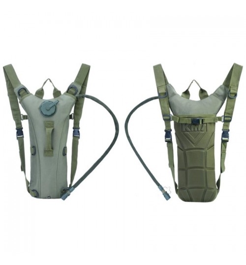 3L Tactical Water Bladder Bag Camping Backpack Pack Hiking Outdoor