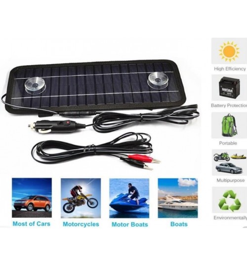 Car Battery Charger Solar 16V 5W Car Outdoor Travel Portablel