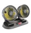 Car Fan Dual Head Vehicle Cooling Fan 12V