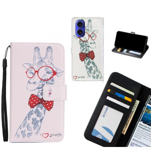 iPhone 16 Plus case 3 card leather wallet case printed ID