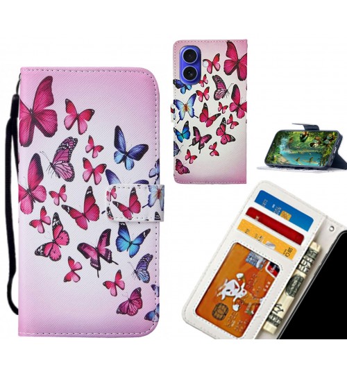 iPhone 16 case leather wallet case printed ID