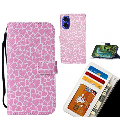 iPhone 16 case leather wallet case printed ID