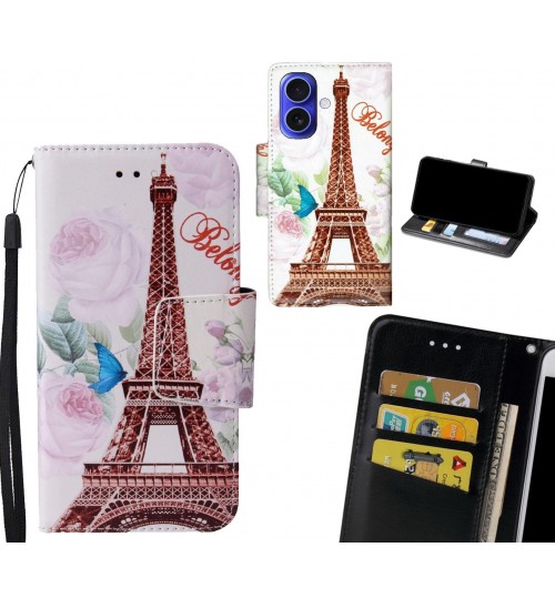 iPhone 16 Case wallet fine leather case printed