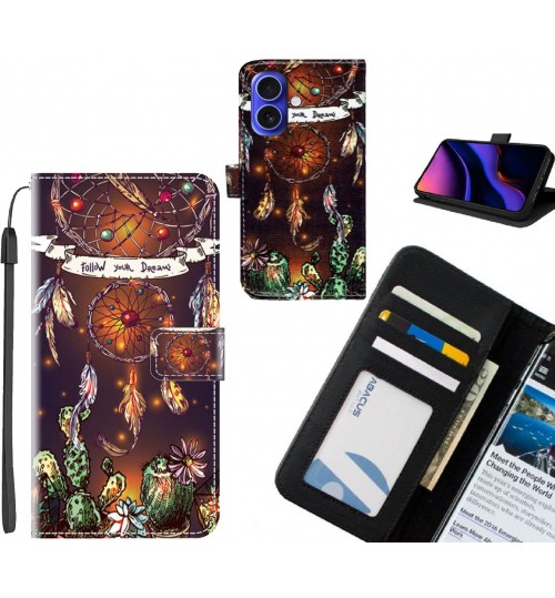 iPhone 16 case leather wallet case printed ID