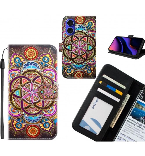 iPhone 16 Plus case leather wallet case printed ID