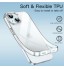 iPhone 15 Plus Case Slim Soft Clear Gel Case