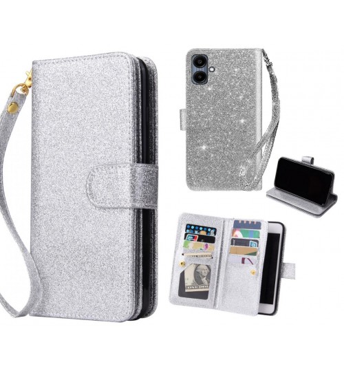 Samsung Galaxy A06 Case Glaring Multifunction Wallet Leather Case