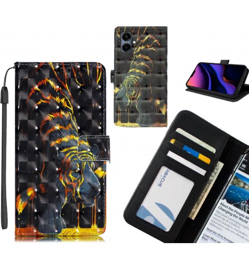 Samsung Galaxy A06 Case Leather Wallet Case 3D Pattern Printed