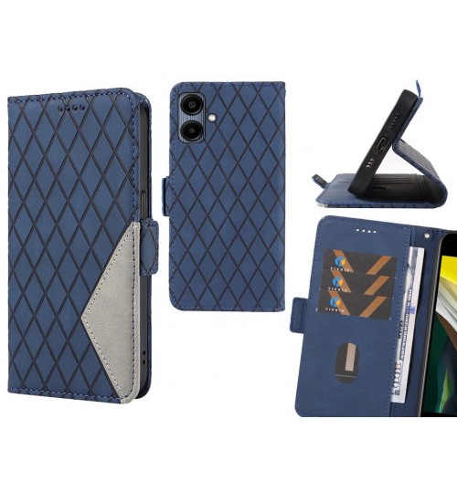 Samsung Galaxy A06 Case Grid Wallet Leather Case