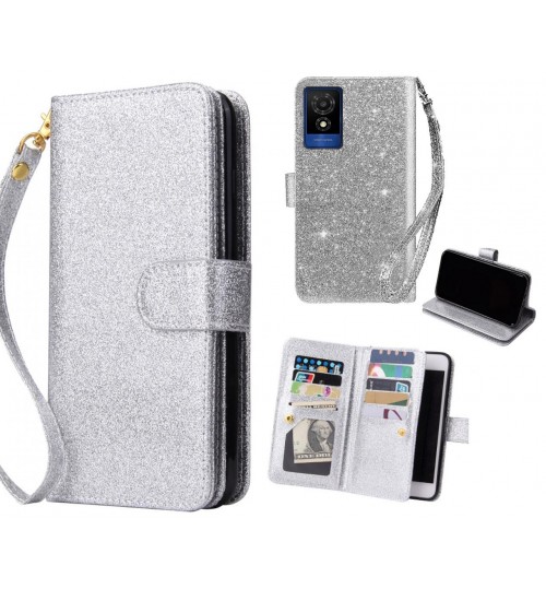 Smart M25 Case Glaring Multifunction Wallet Leather Case