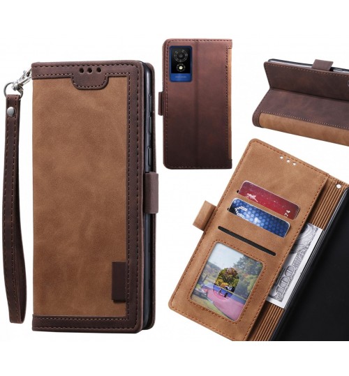 Smart M25 Case Wallet Denim Leather Case Cover