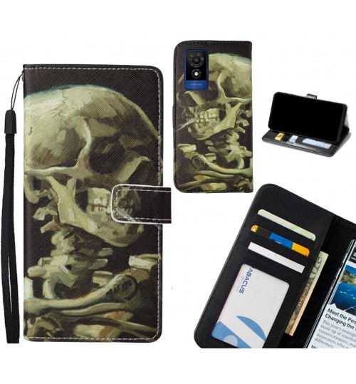 Smart M25 case leather wallet case van gogh painting