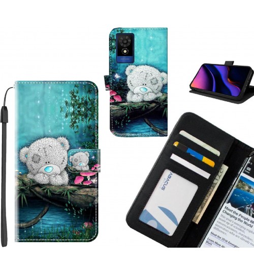 Smart M25 case leather wallet case printed ID