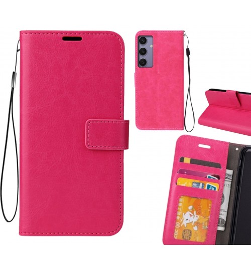 Samsung Galaxy S24 FE case Fine leather wallet case