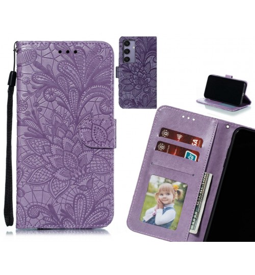 Samsung Galaxy S24 FE Case Embossed Wallet Slot Case