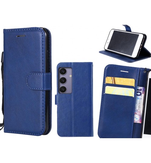 Samsung Galaxy S24 FE Case Fine Leather Wallet Case