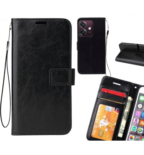 Oppo A3X case Fine leather wallet case