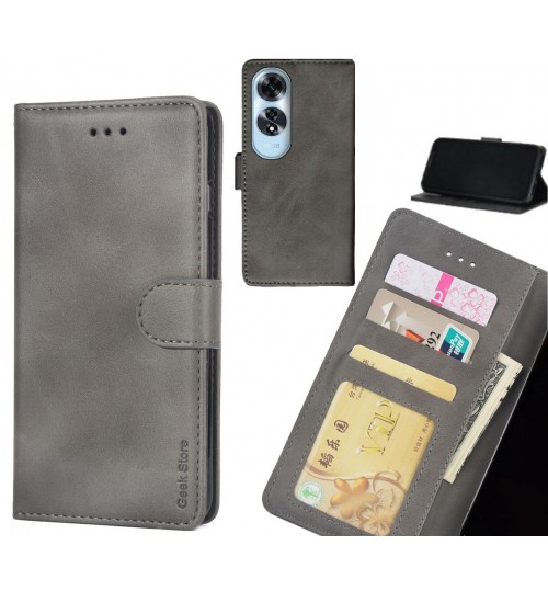 Oppo A60 case executive leather wallet case